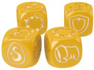 Кубики для Кросмастера: матовые желтые (4 штуки)